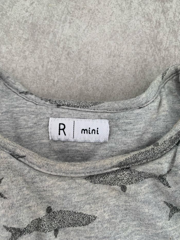 Gigoteuse grise motif requins - photo numéro 3