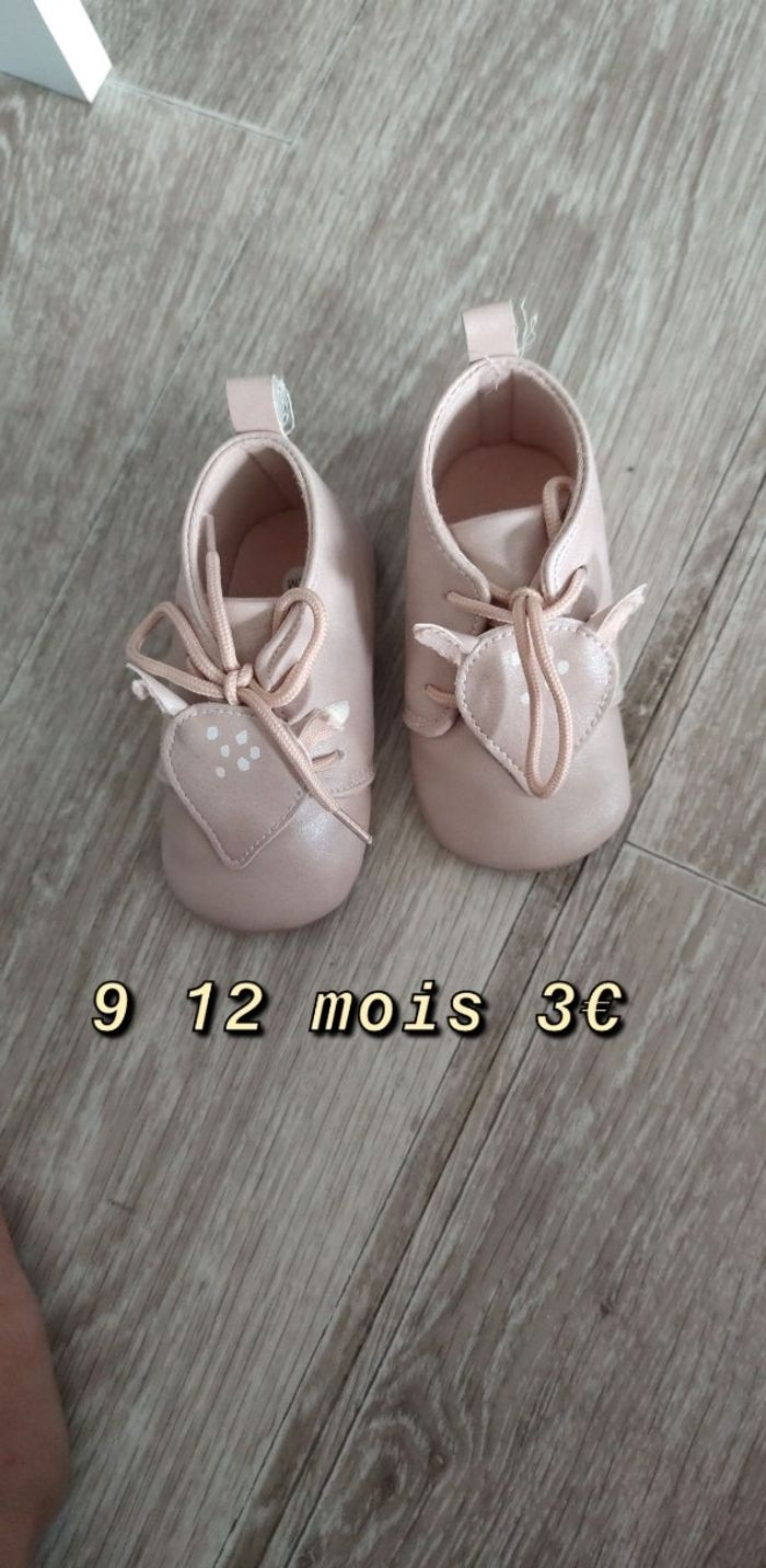 Vend des chaussures fille - photo numéro 2