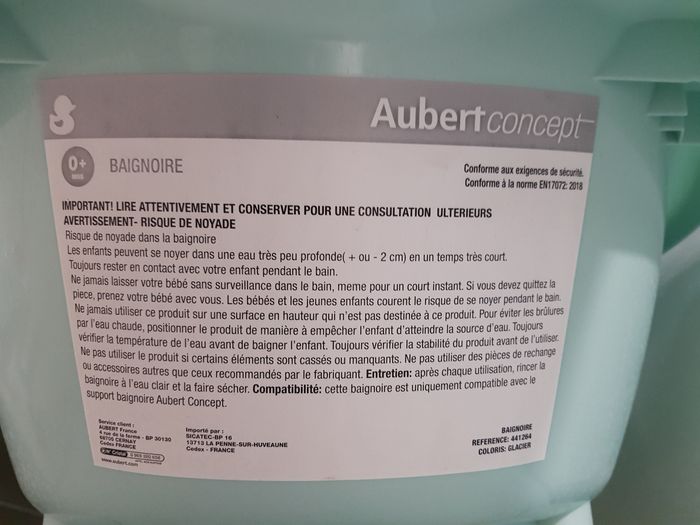 Baignoire bébé - photo numéro 4