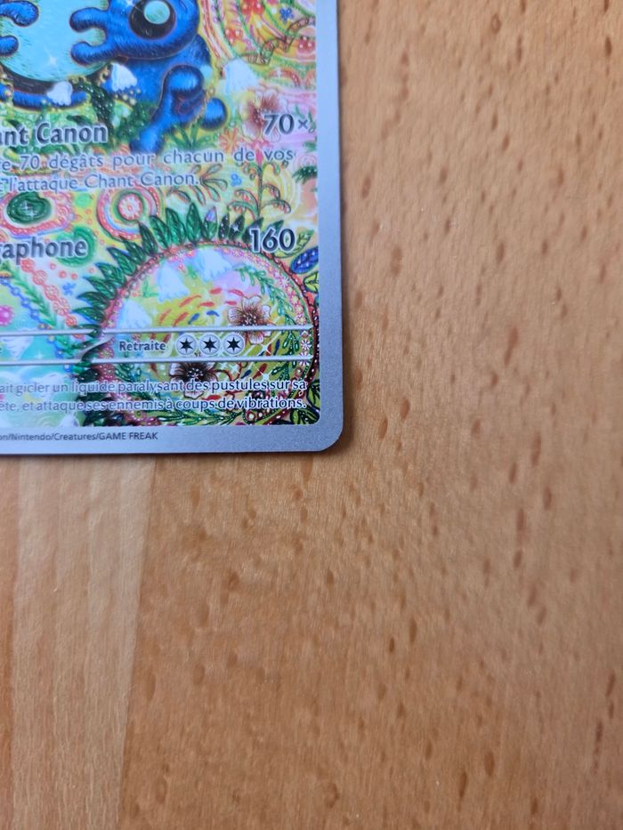 Carte Pokémon Crapustule 105/086 - EV10.5 Foudre Noire BLK FR - photo numéro 5