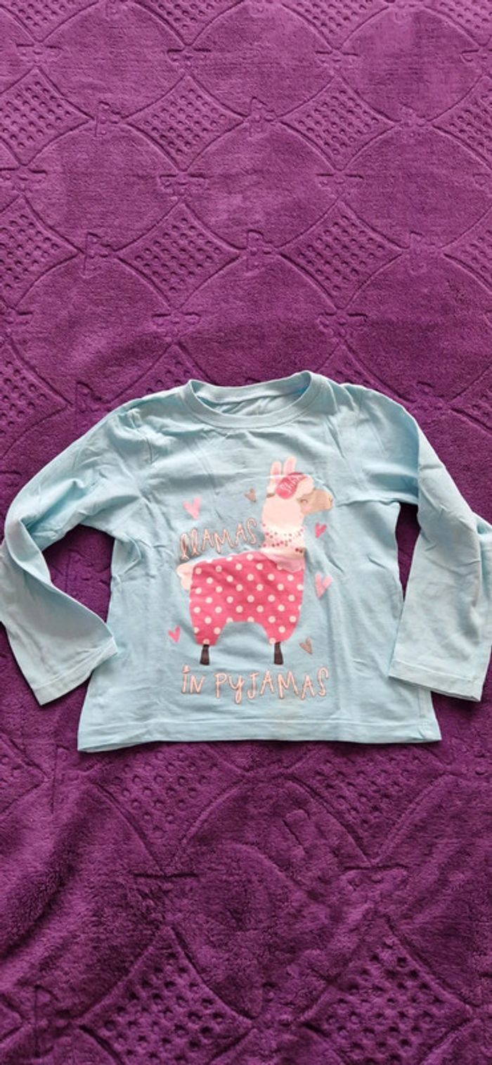 T-shirt manches longues fille 5/6 ans