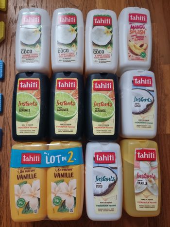 Gels douche tahiti