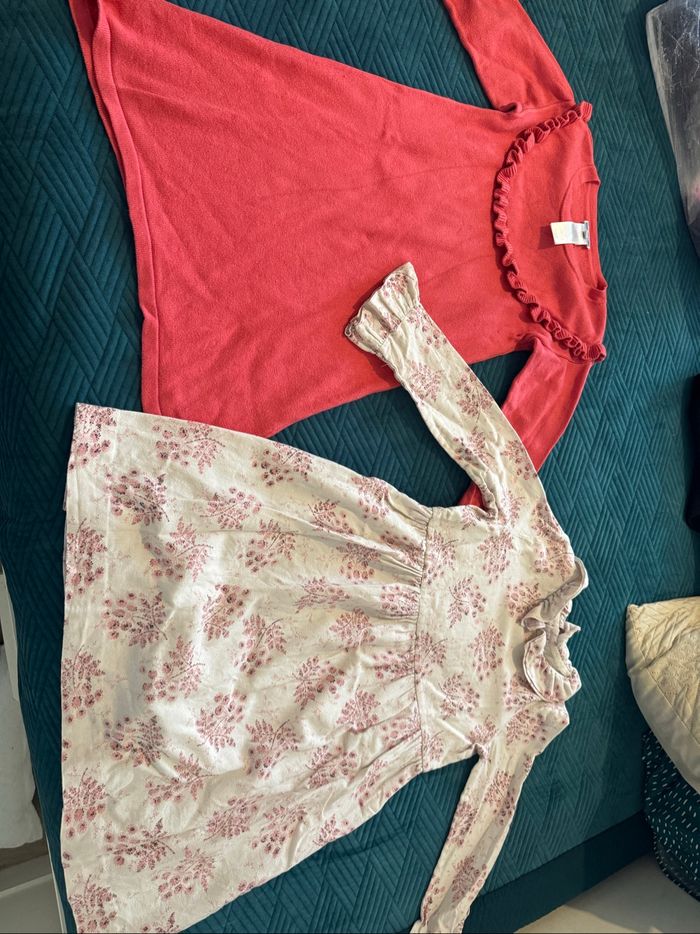 Lot deux robes jacadi et bon point