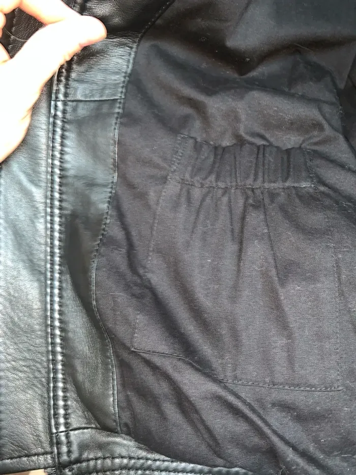 Veste en cuir Diesel homme - photo numéro 10