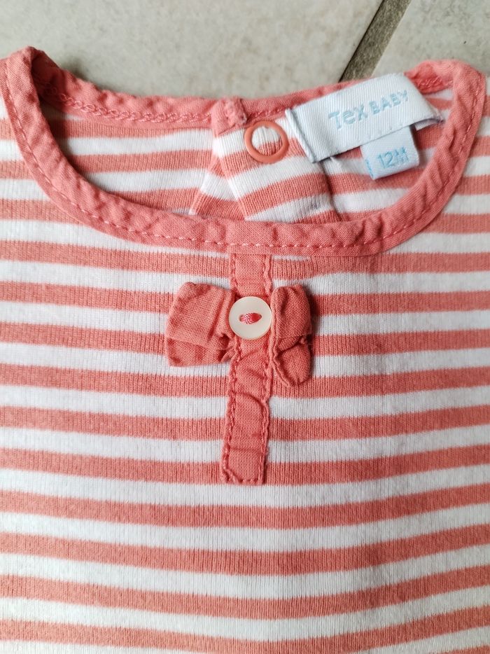 Tee-shirt manches longues, taille 12 mois - photo numéro 3