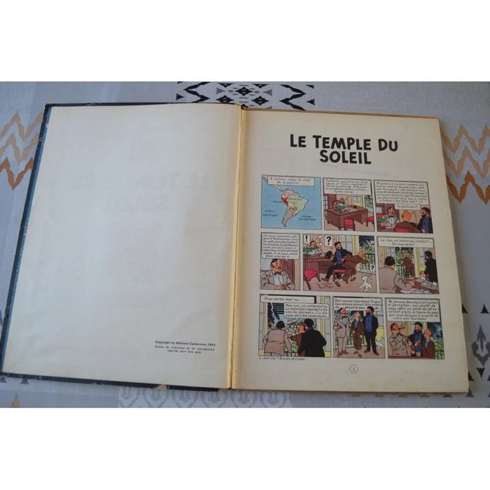 Tintin le Temple du Soleil EO B3 1949 - photo numéro 6