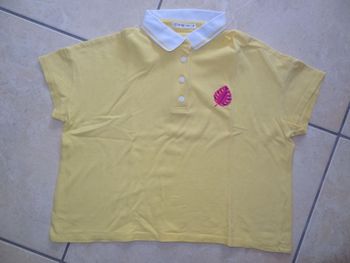 polo court jaune