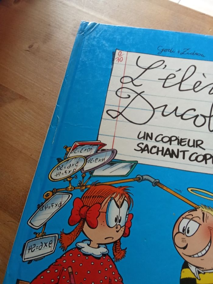 BD bande dessinée l'élève Ducobu - un copieur sachant copier - tome 1