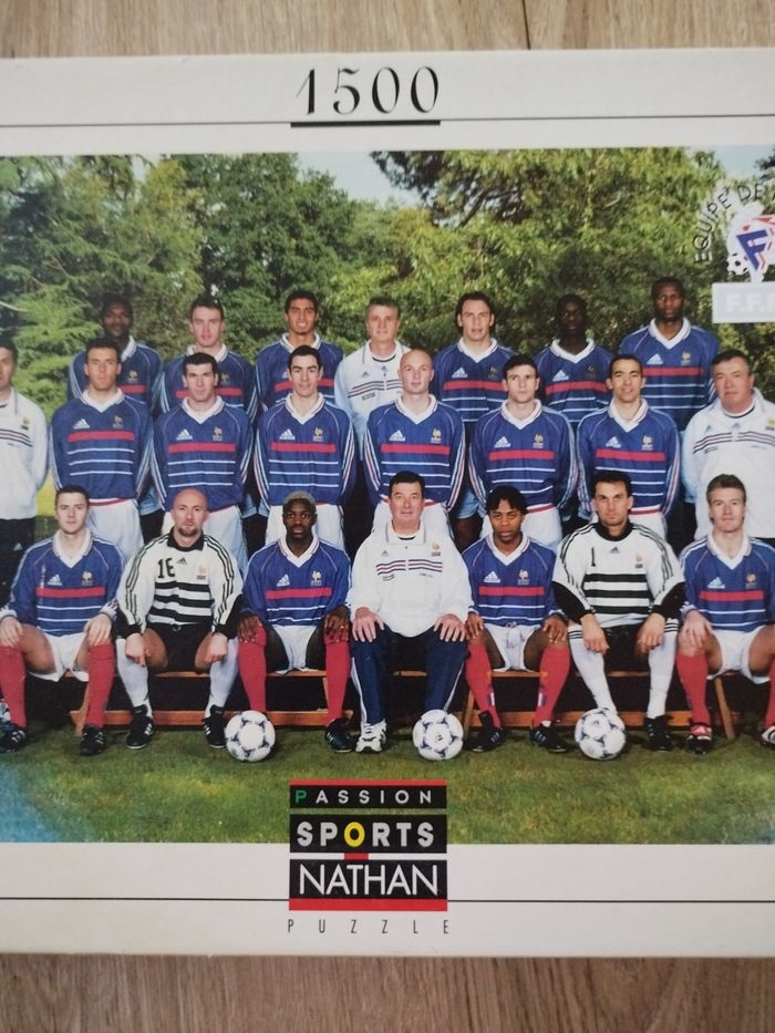 Puzzle équipe de France 98 (1500 pièces) - photo numéro 2