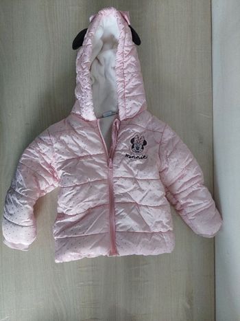 Manteau Minnie fille 18mois