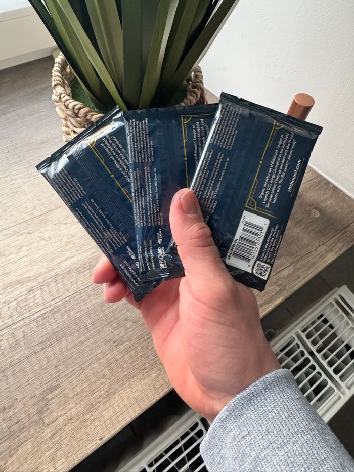 Lot 3 booster Riftbound League Of Legends