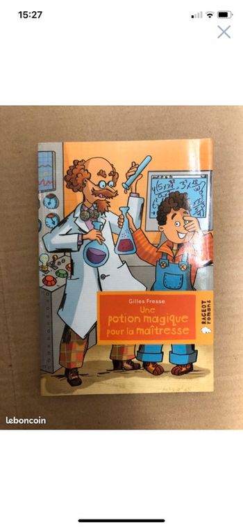 Une potion magique pour la maîtresse