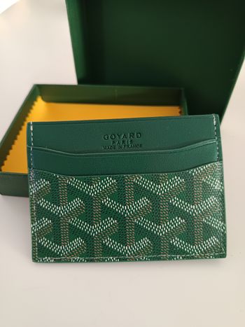 Porte carte goyard Vert