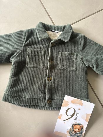 Veste polaire 9 mois