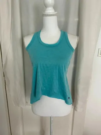 Débardeur bleu turquoise