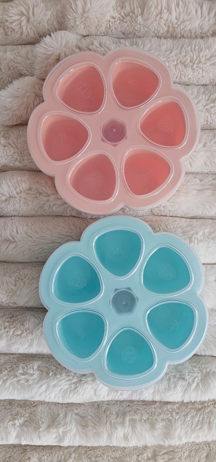 Lot de 2 fleurs 🌸 multiportions Béaba XL 150ml - photo numéro 4