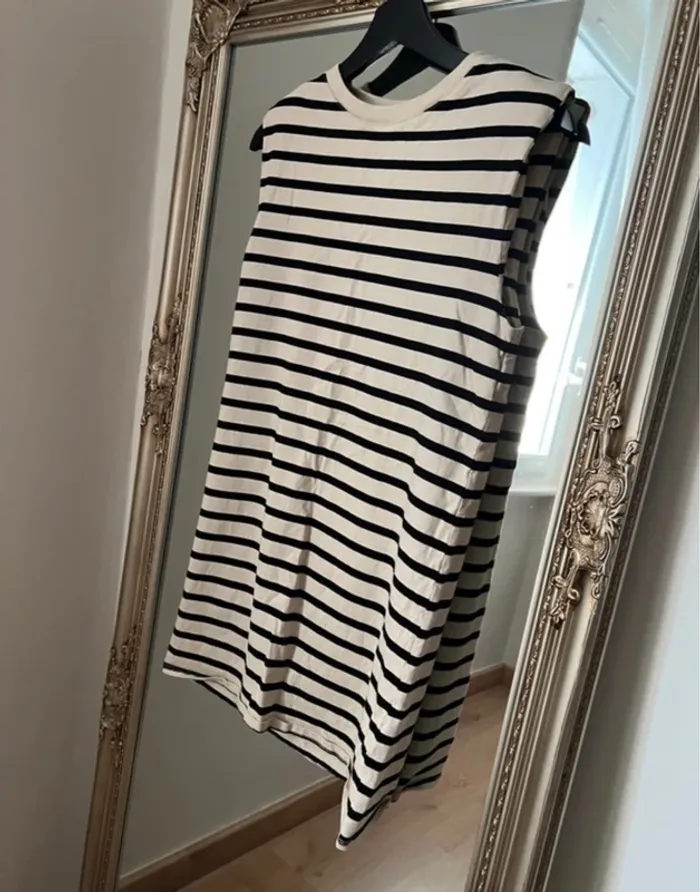 Robe marinière sans manches kiabi