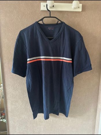 Haut de pyjama bleu