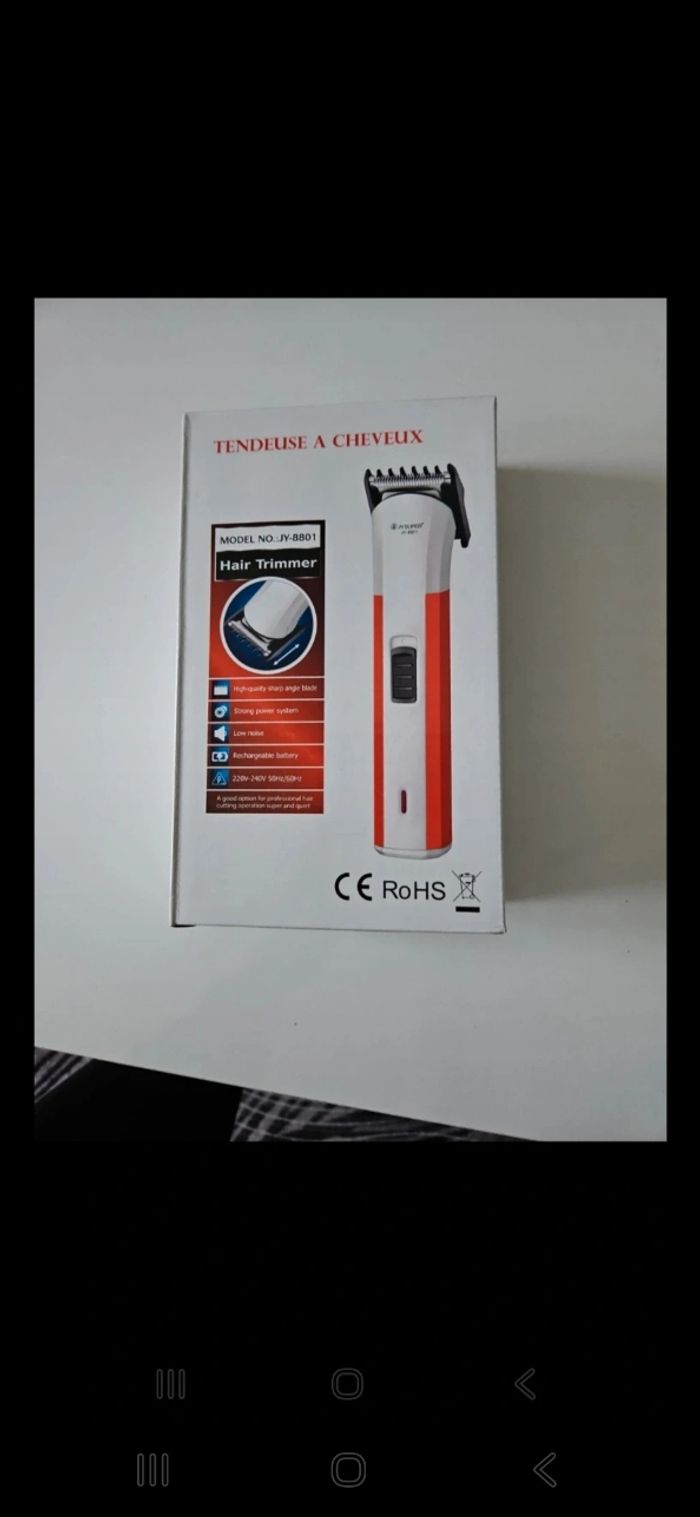 Tondeuse cheveux homme