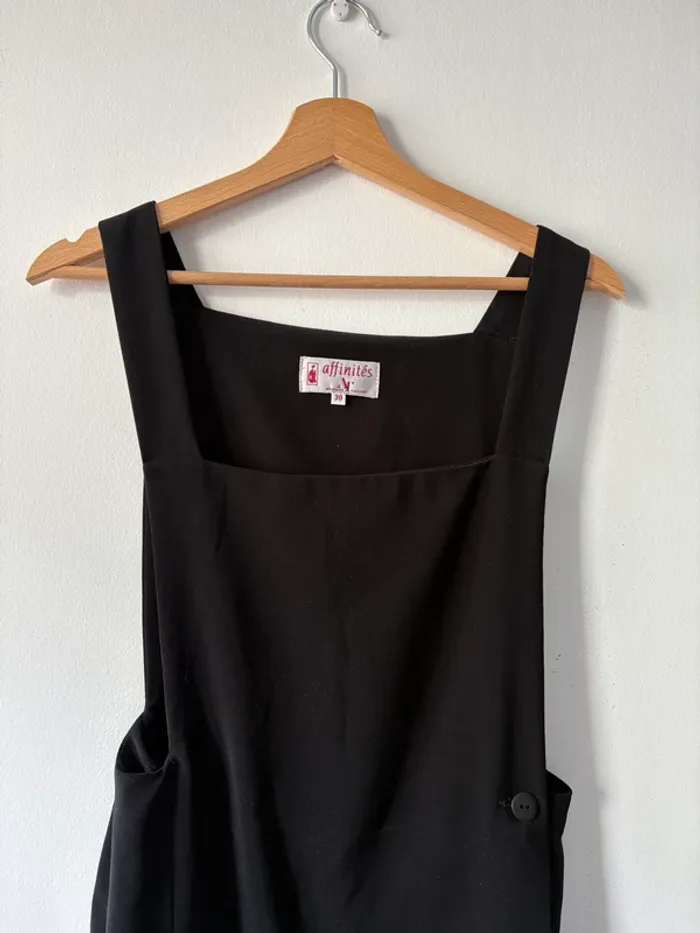 Robe longue noir portefeuille taille 38 Armand Thierry - photo numéro 4