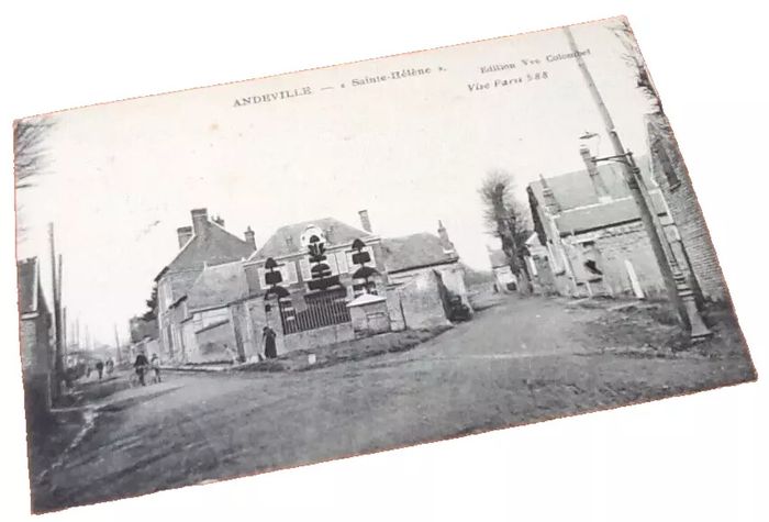 Carte postale ancienne Andeville (Oise) Sainte-Hélène
