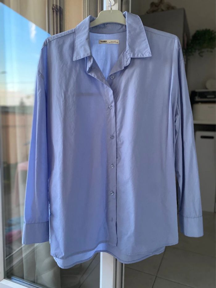 Chemise oversize bleu Pull & Bear 36 - photo numéro 8