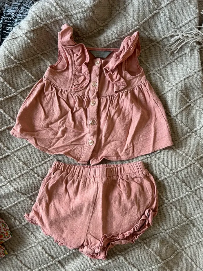 Ensemble été rose