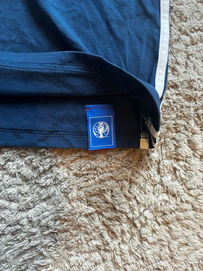 Tee shirt homme vintage Adidas Euro 2016 / Bleu / M / Très bon état - photo numéro 4