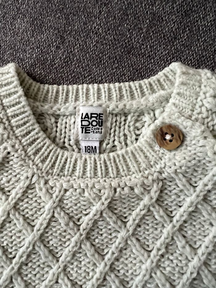 Pull d’hiver La Redoute bébé garçon 18 mois - photo numéro 2