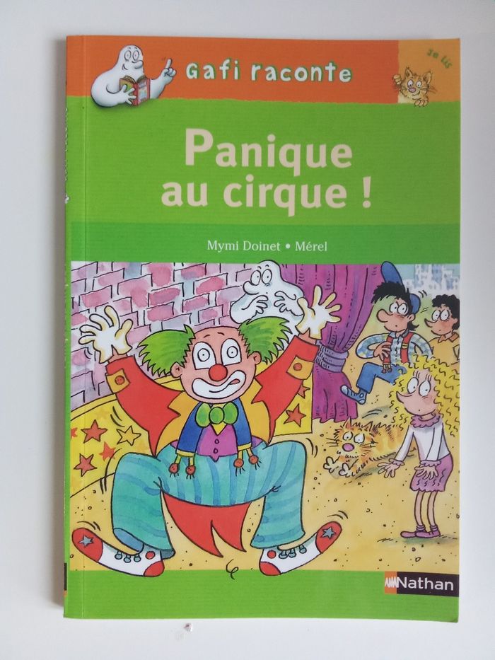 Livre gafi panique au cirque