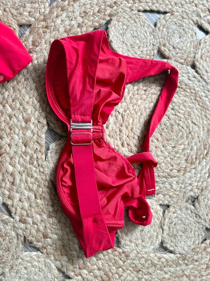 Maillot de bain 2 pièces Calzedonia - rouge - taille 38/40 - comme neuf - photo numéro 6