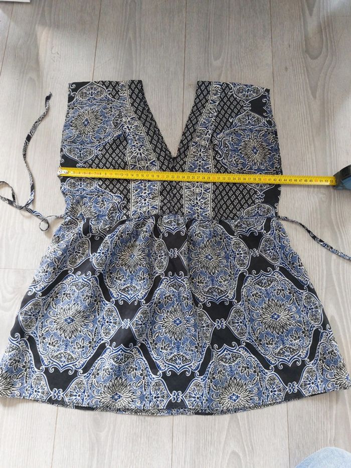 Blouse 100% soie Sandro taille 1 (S,36) - photo numéro 5