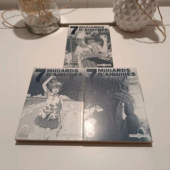 Manga 7 milliards d'aiguilles tomes 1 à 3