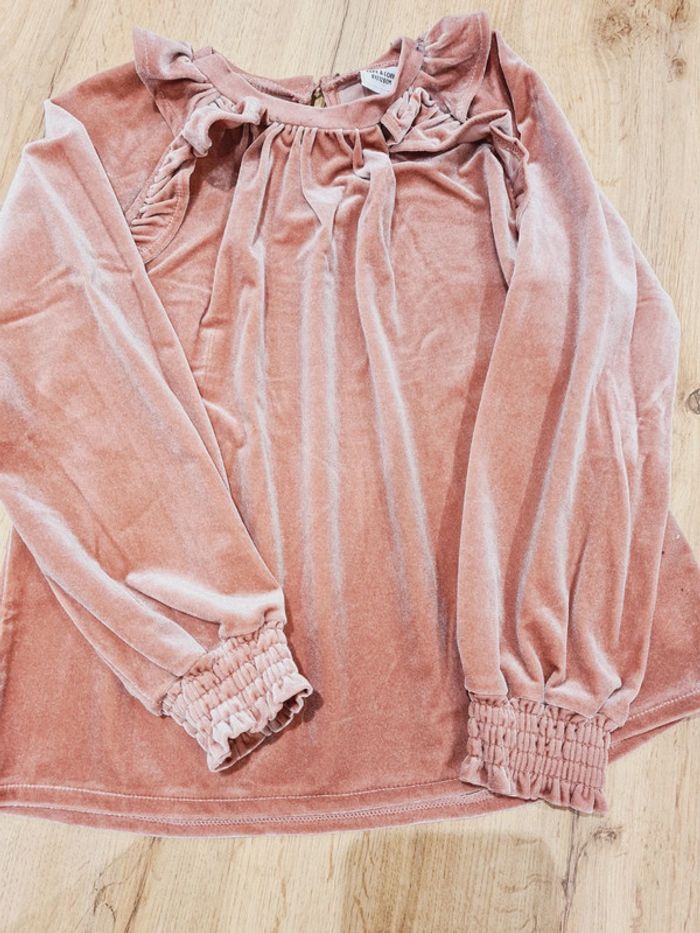 T-shirt manches longues brillant