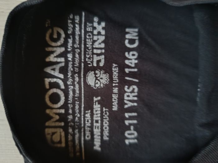 Tee-shirt Minecraft marque mojang taille 10/11 ans - photo numéro 4
