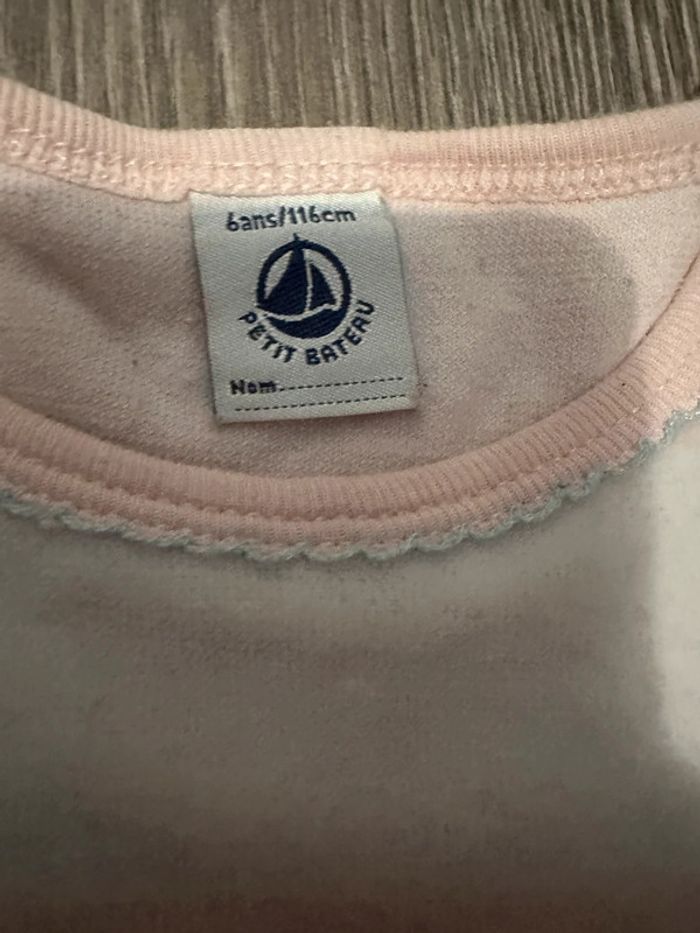 Pyjama 2 pièces Petit Bateau 6 ans - photo numéro 3