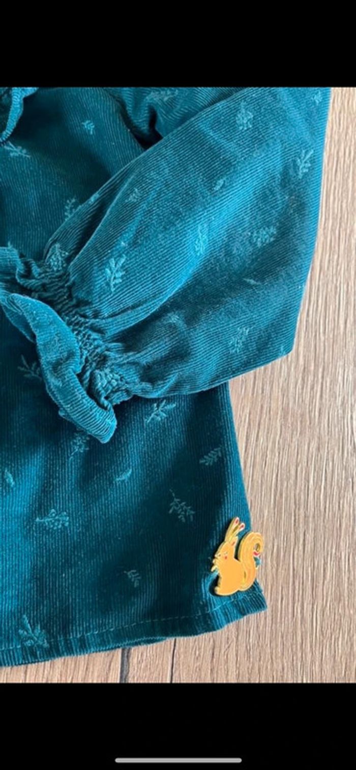 Blouse sergent major velours - photo numéro 3