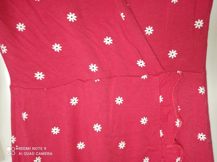 Robe rouge coeur croisé, Jennyfer, taille XS (34) - photo numéro 6