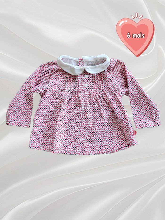 Haut manches longues fille 6 mois