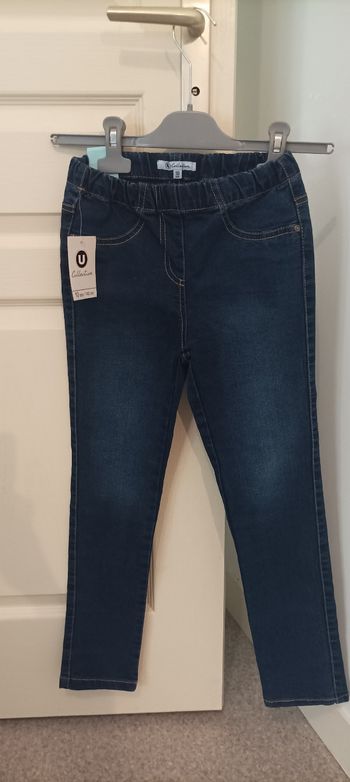 Jegging bleu - fille 10 ans - NEUF