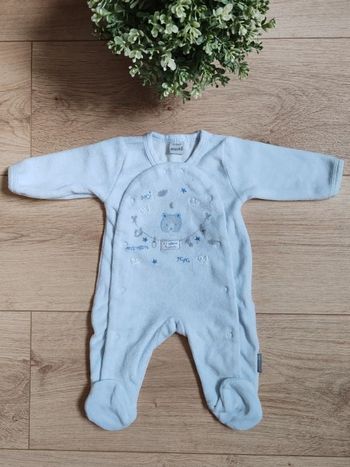 Pyjama bleu clair 1 mois Absorba 🌸