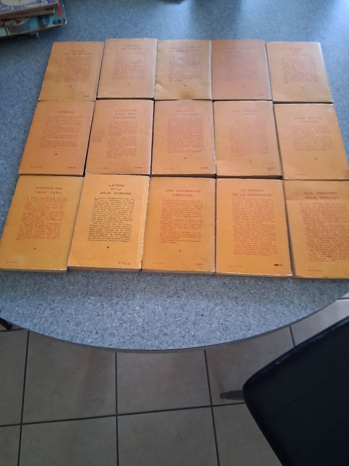 Lot de 15 livres policier " le masque " - photo numéro 2