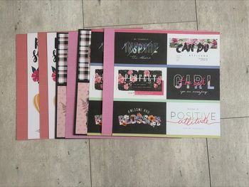 Lot de feuilles pour scrapbooking lot 9