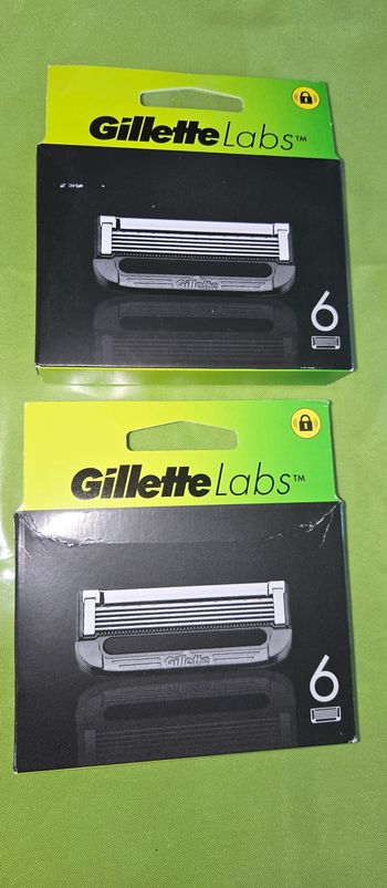 Lames x12 gillette labs neuve