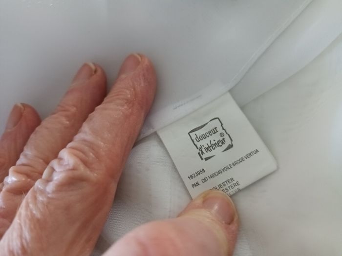 Paire de voilages porte fenêtre - photo numéro 4