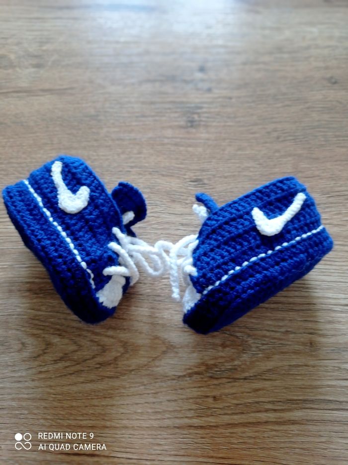 Chaussons fait mains