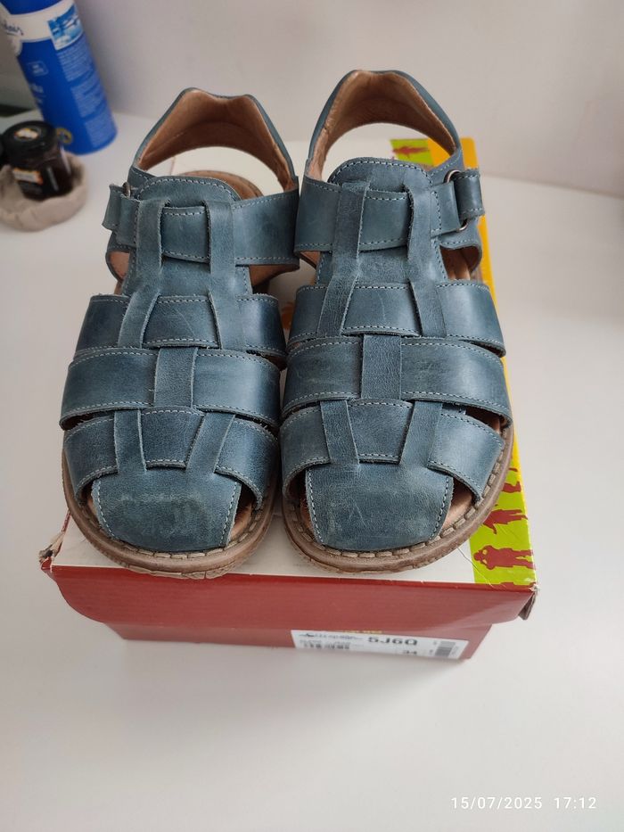 Sandales cuir