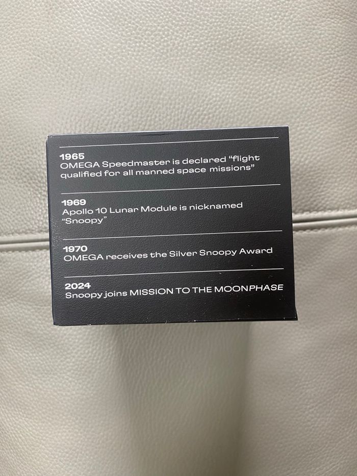 Montre Omega x Swatch Speedmaster Moonswatch - photo numéro 7