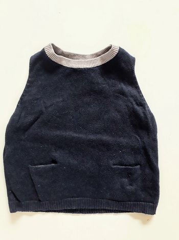 Pull sans manches 2 ans