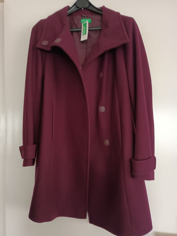 Manteau Benetton taille 38 - photo numéro 2